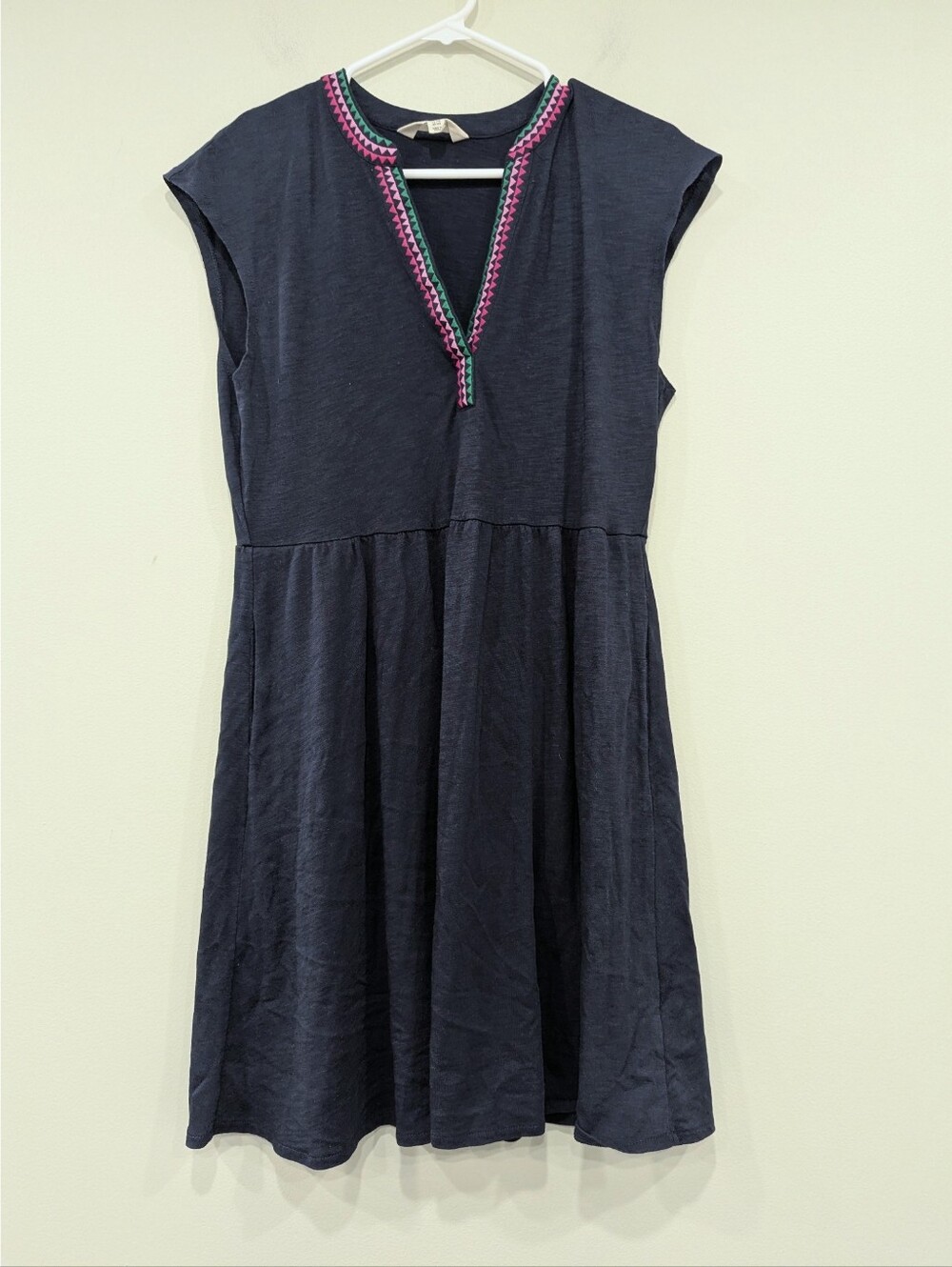 Boden Chloe Embroidered Short Dress Size 10 Regular